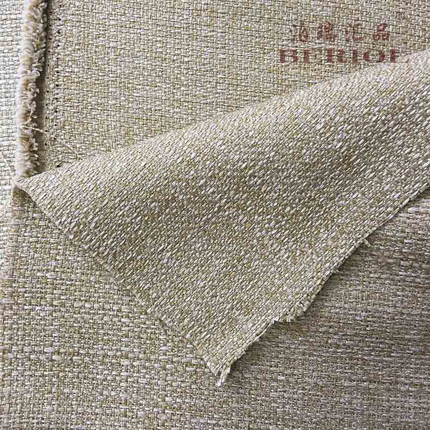 【泊瑞匯品/Beriol】仿麻布雙色麻——H8422原版